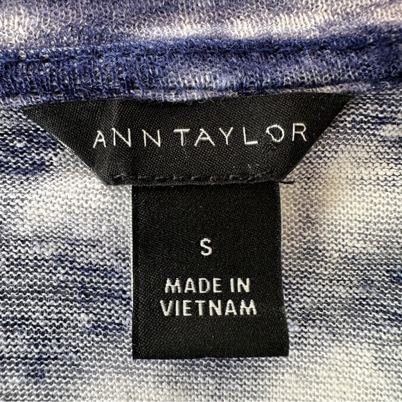 Ann Taylor t-shirt with crew neck & short sleeves, in ๐ฏ linen - Picture 8 of 9